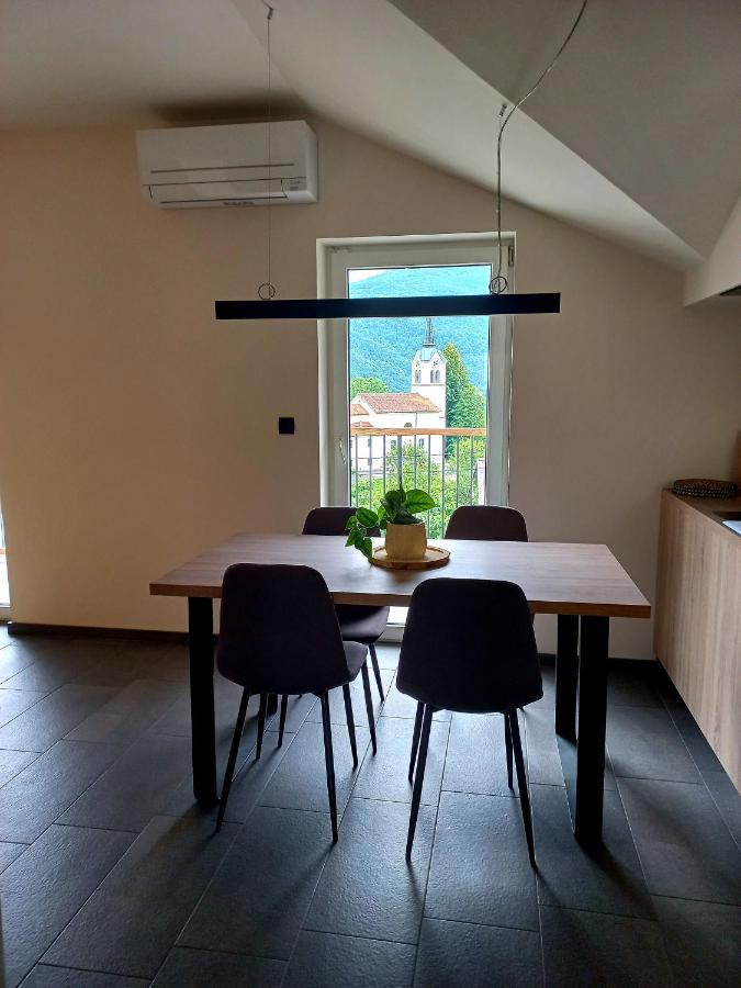 Hisa Lukc Apartment Kobarid Bagian luar foto